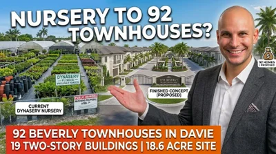 Beverley Townhouses Plan Builds 92 Homes on Davie Nursery Site